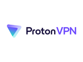 Logo of ProtonVPN.