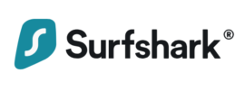 The Surfshark logo.